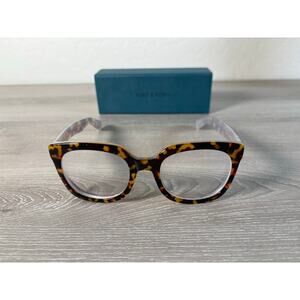 Vint & York Eyeglasses Frames Ritzy Gray Brown C.VYT15 53-22-145 Bulky Frame NYC